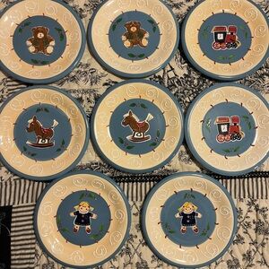 Christmas Plate Set